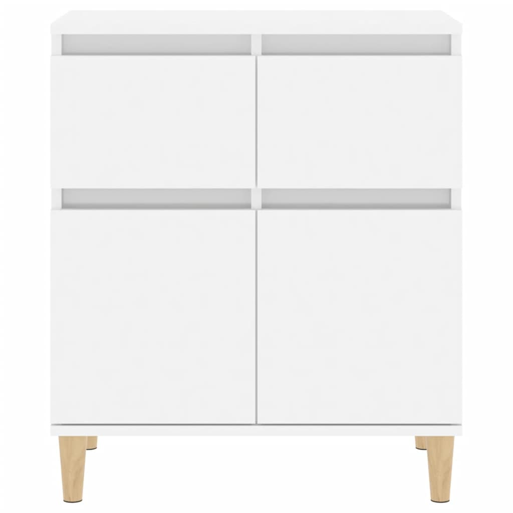 Sideboard Hochglanz-Weiß 60x35x70 cm