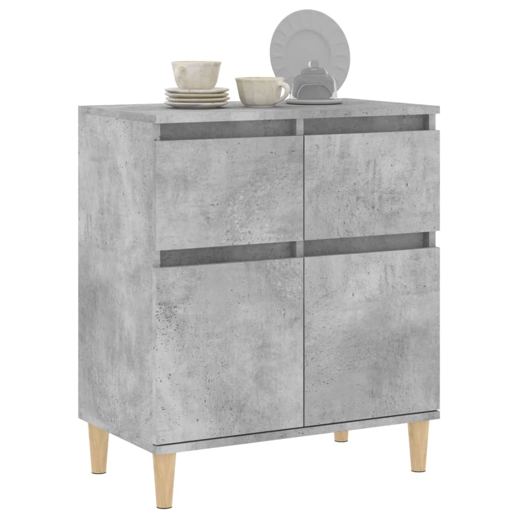 Sideboard Betongrau 60x35x70 cm