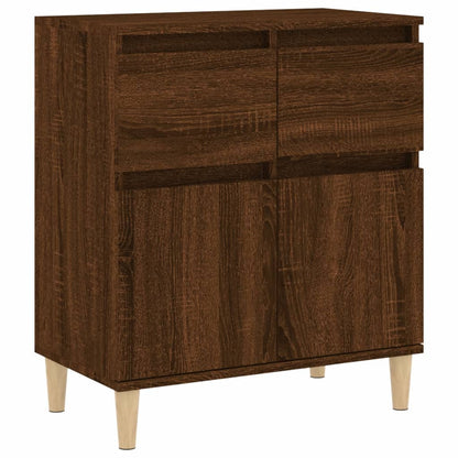 Sideboard Braun Eichen-Optik 60x35x70 cm