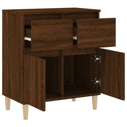 Sideboard Braun Eichen-Optik 60x35x70 cm