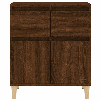 Sideboard Braun Eichen-Optik 60x35x70 cm