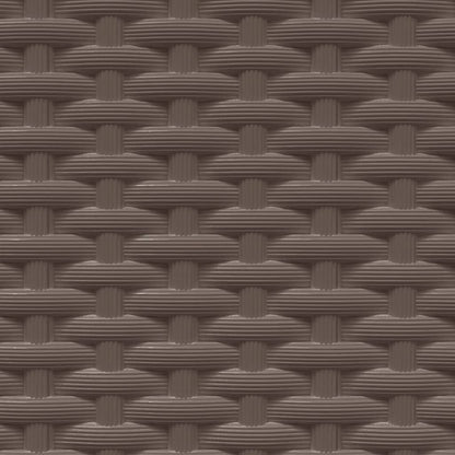 Pflanzkübel 2 Stk. Braun 30x30x37 cm Polypropylen