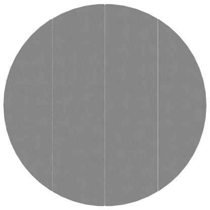 Pool-Bodentuch Hellgrau Ø500 cm Polyester Geotextil