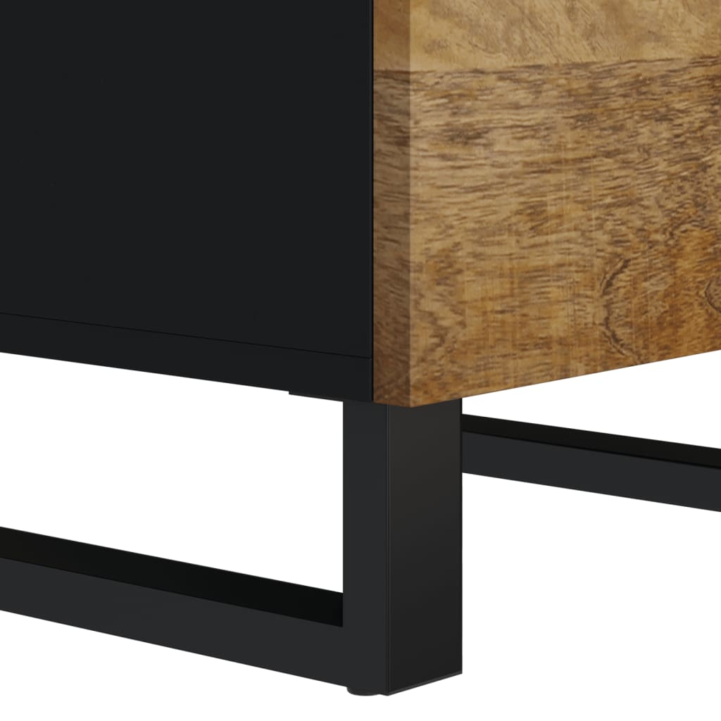 Sideboard mit 3 Schubladen 40x33,5x75 cm Massivholz Mango