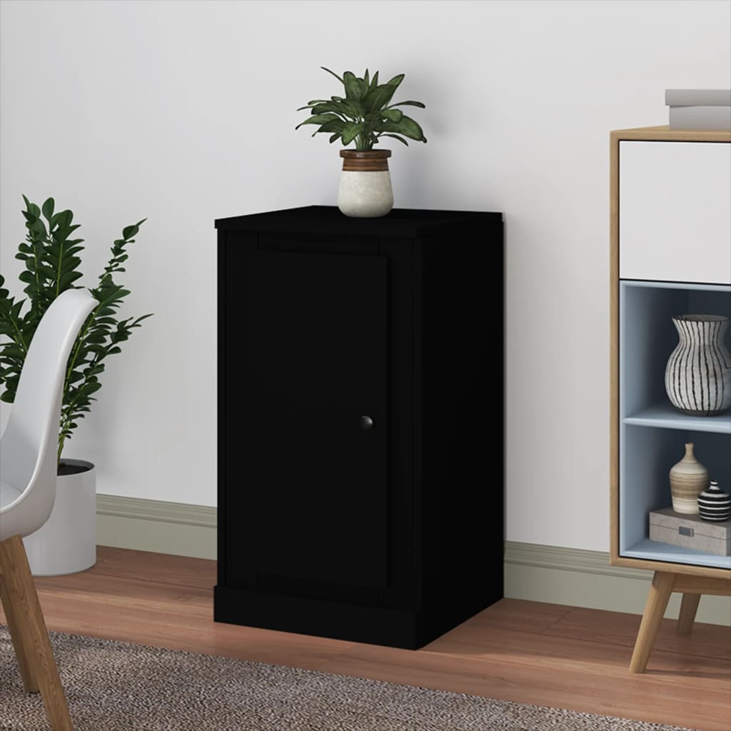 Sideboard Schwarz 37,5x35,5x67,5 cm