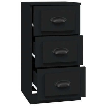 Sideboard Schwarz 36x35,5x67,5 cm