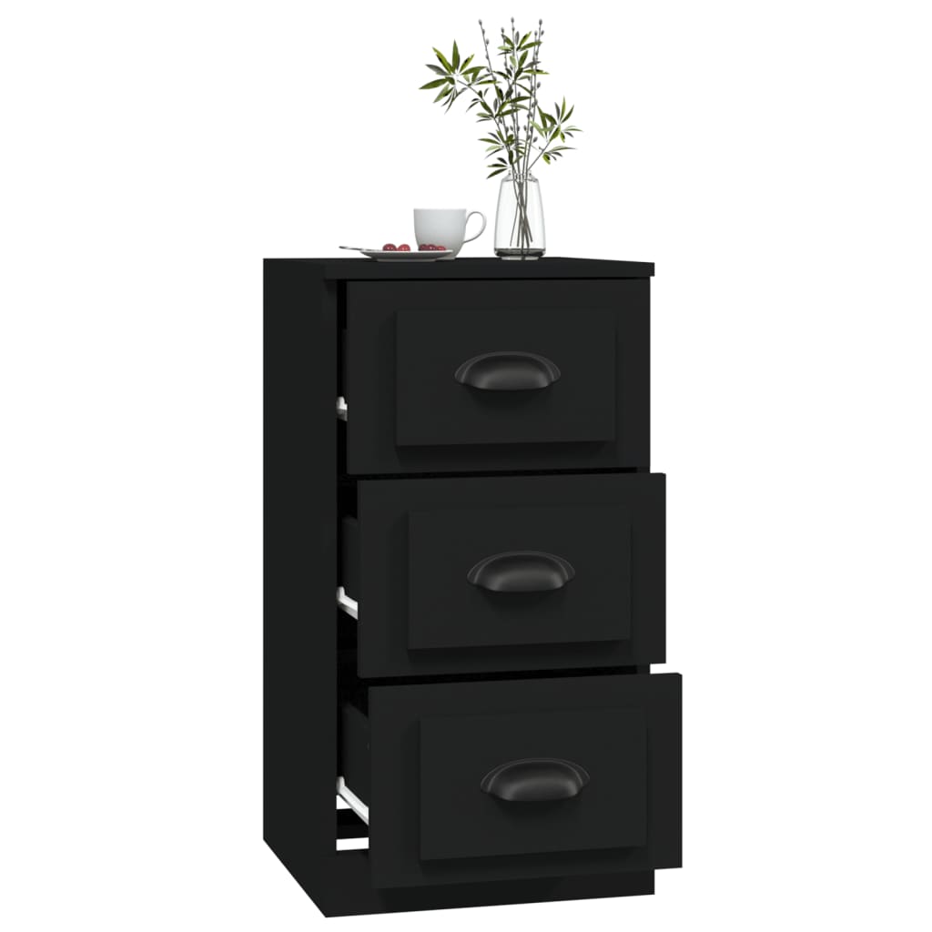 Sideboard Schwarz 36x35,5x67,5 cm