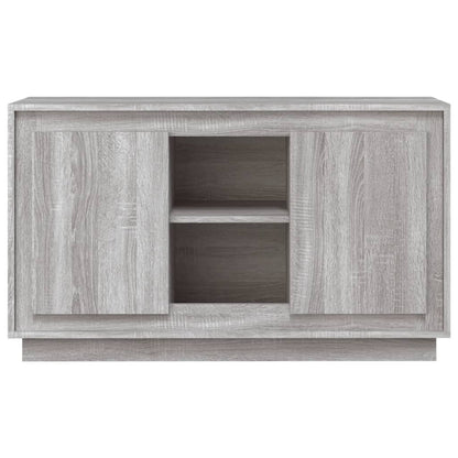 Sideboard Grau Sonoma 102x35x60 cm Holzwerkstoff