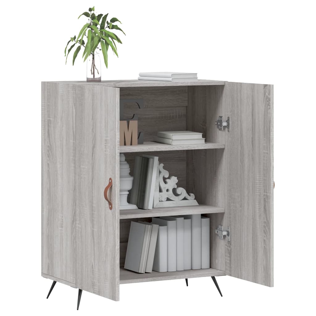 Sideboard Grau Sonoma 69,5x34x90 cm Holzwerkstoff