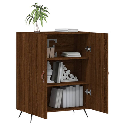 Sideboard Braun Eichen-Optik 69,5x34x90 cm