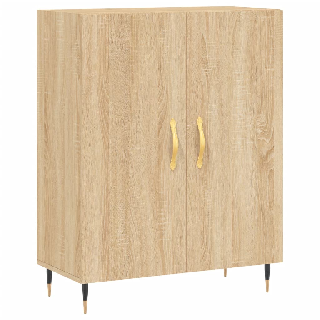 Sideboard Sonoma-Eiche 69,5x34x90 cm Holzwerkstoff