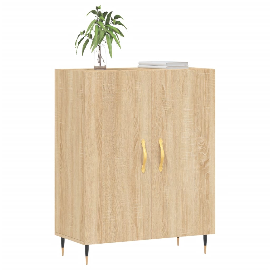 Sideboard Sonoma-Eiche 69,5x34x90 cm Holzwerkstoff