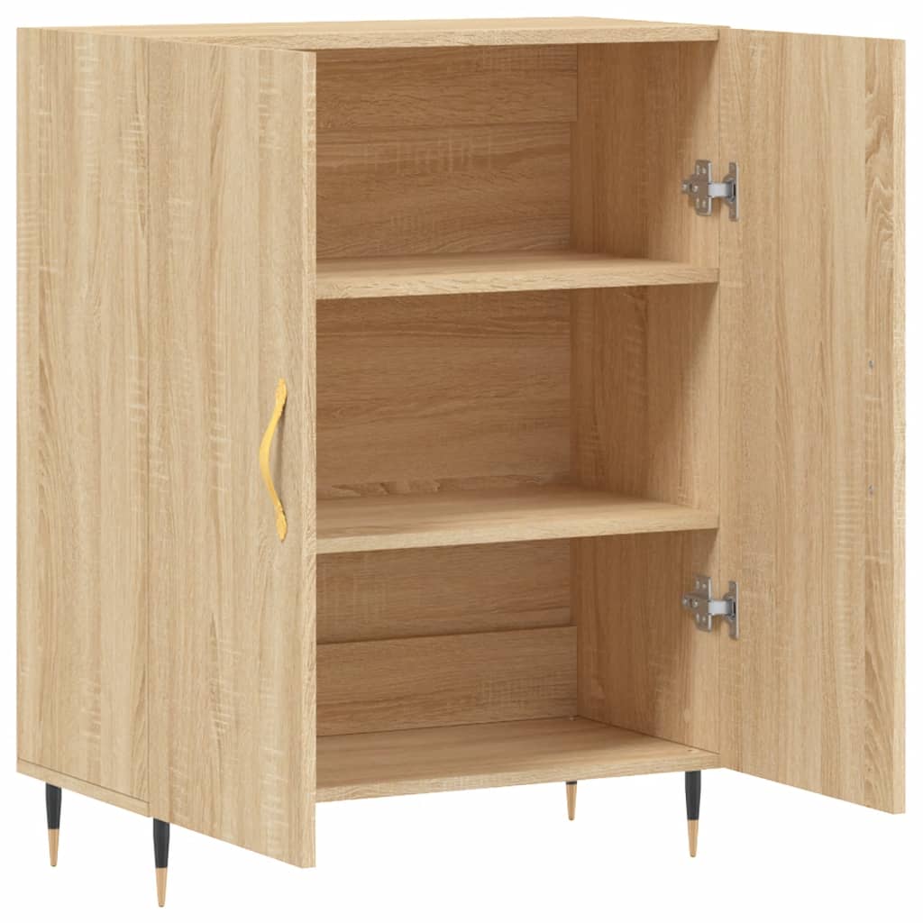 Sideboard Sonoma-Eiche 69,5x34x90 cm Holzwerkstoff