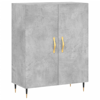 Sideboard Betongrau 69,5x34x90 cm Holzwerkstoff