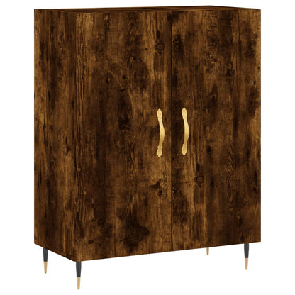 Sideboard Räuchereiche 69,5x34x90 cm Holzwerkstoff