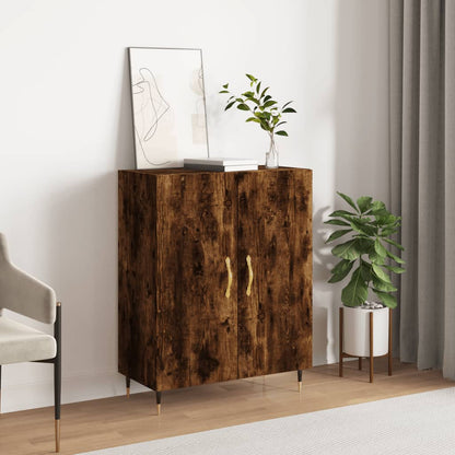 Sideboard Räuchereiche 69,5x34x90 cm Holzwerkstoff