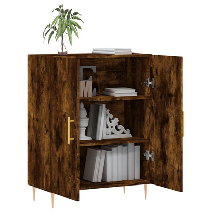 Sideboard Räuchereiche 69,5x34x90 cm Holzwerkstoff