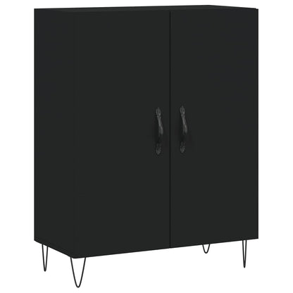 Sideboard Schwarz 69,5x34x90 cm Holzwerkstoff