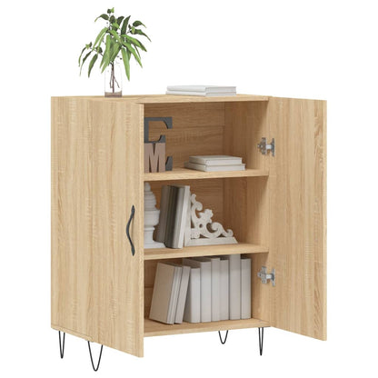 Sideboard Sonoma-Eiche 69,5x34x90 cm Holzwerkstoff