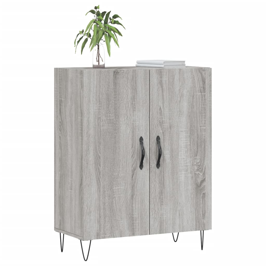 Sideboard Grau Sonoma 69,5x34x90 cm Holzwerkstoff