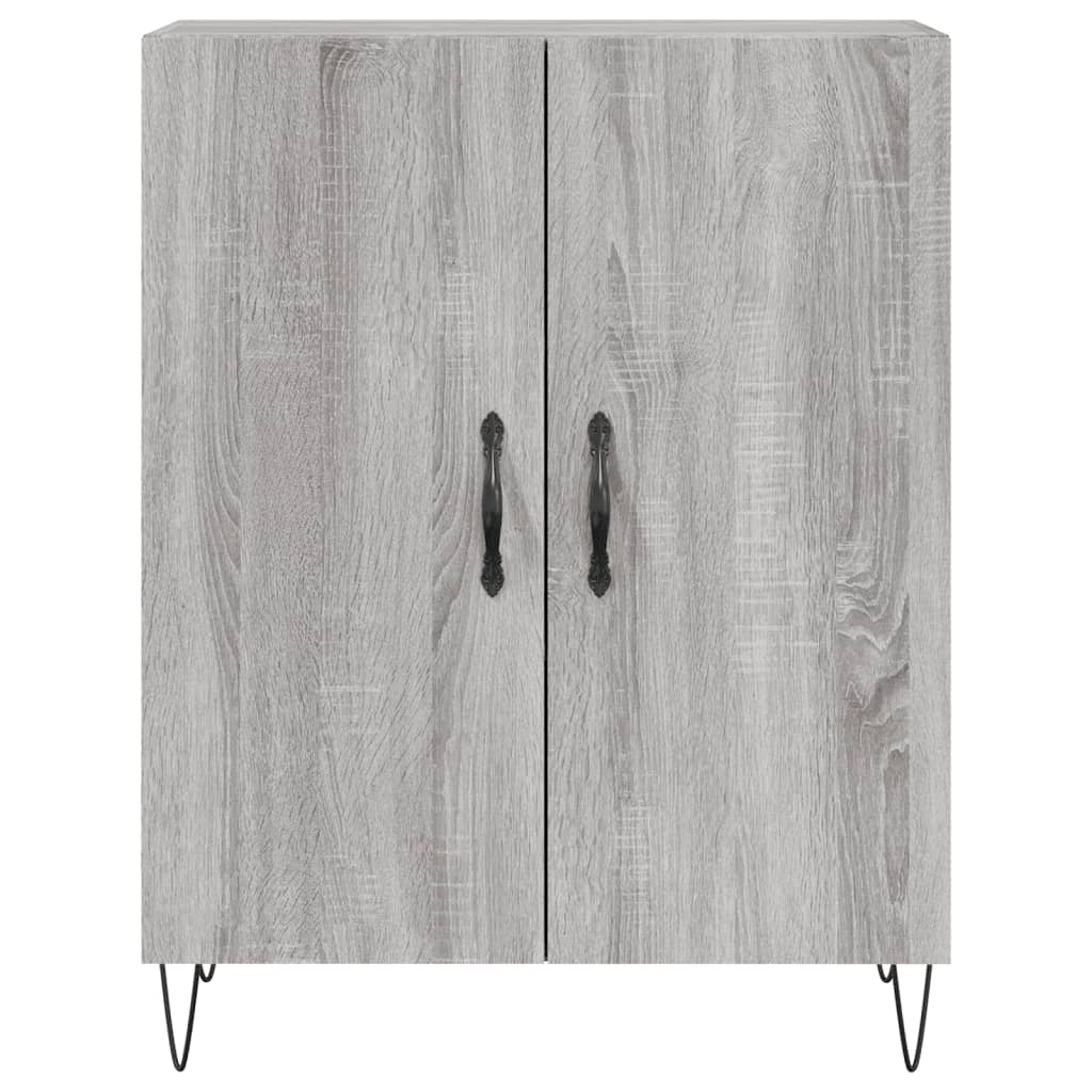 Sideboard Grau Sonoma 69,5x34x90 cm Holzwerkstoff