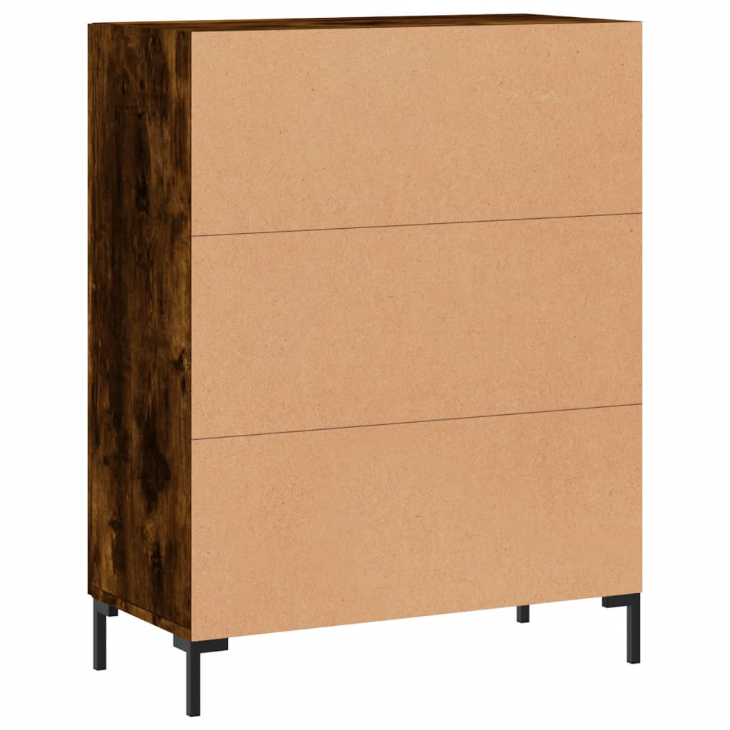 Sideboard Räuchereiche 69,5x34x90 cm Holzwerkstoff