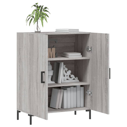 Sideboard Grau Sonoma 69,5x34x90 cm Holzwerkstoff