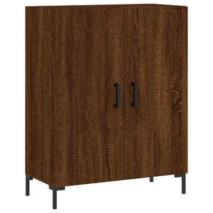 Sideboard Braun Eichen-Optik 69,5x34x90 cm Holzwerkstoff