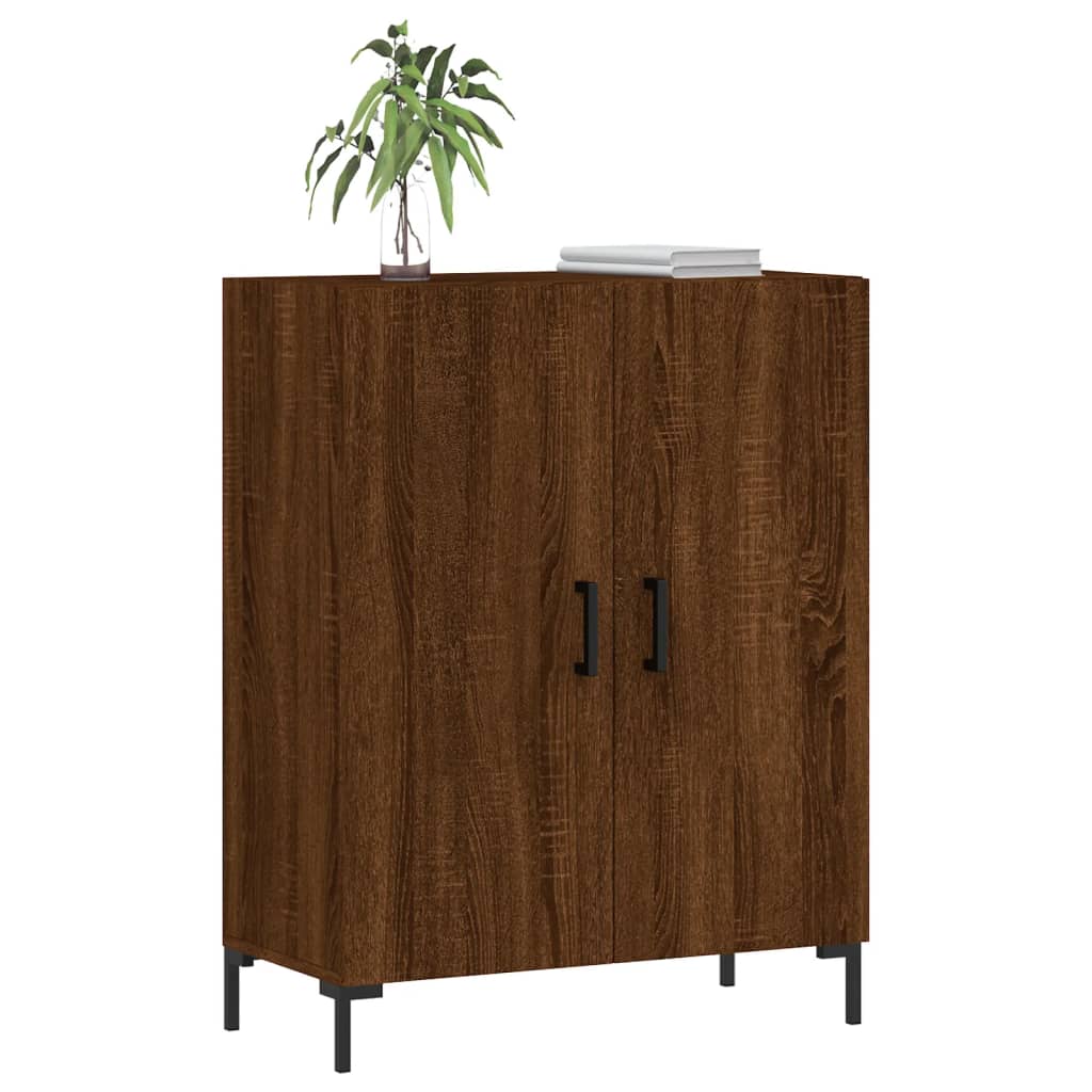 Sideboard Braun Eichen-Optik 69,5x34x90 cm Holzwerkstoff