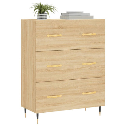 Sideboard Sonoma-Eiche 69,5x34x90 cm Holzwerkstoff