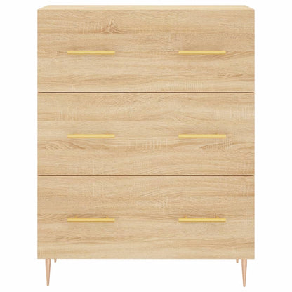 Sideboard Sonoma-Eiche 69,5x34x90 cm Holzwerkstoff