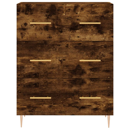 Sideboard Räuchereiche 69,5x34x90 cm Holzwerkstoff