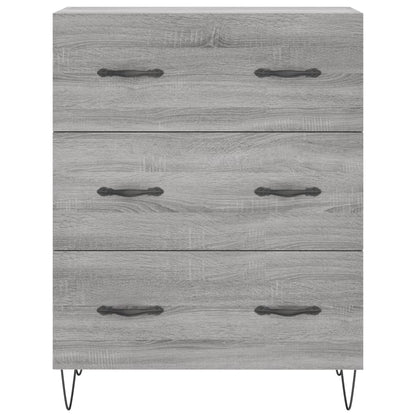 Sideboard Grau Sonoma 69,5x34x90 cm Holzwerkstoff