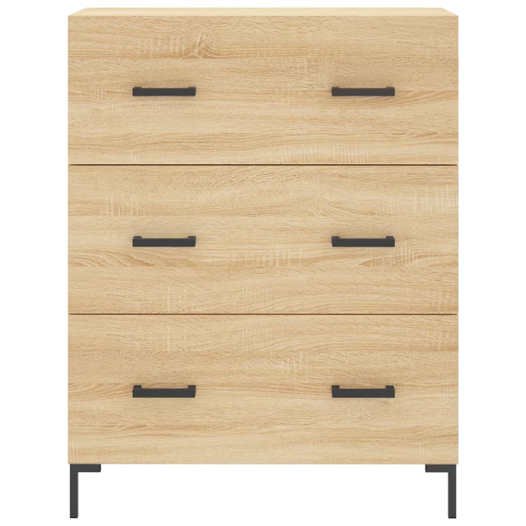 Sideboard Sonoma-Eiche 69,5x34x90 cm Holzwerkstoff