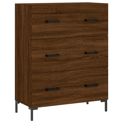 Sideboard Braun Eichen-Optik 69,5x34x90 cm Holzwerkstoff