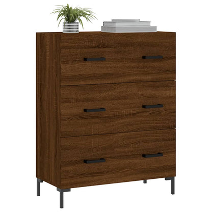 Sideboard Braun Eichen-Optik 69,5x34x90 cm Holzwerkstoff