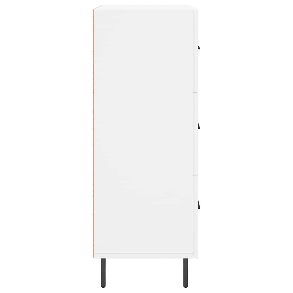 Sideboard Weiß 69,5x34x90 cm Holzwerkstoff