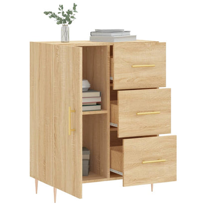 Sideboard Sonoma-Eiche 69,5x34x90 cm Holzwerkstoff