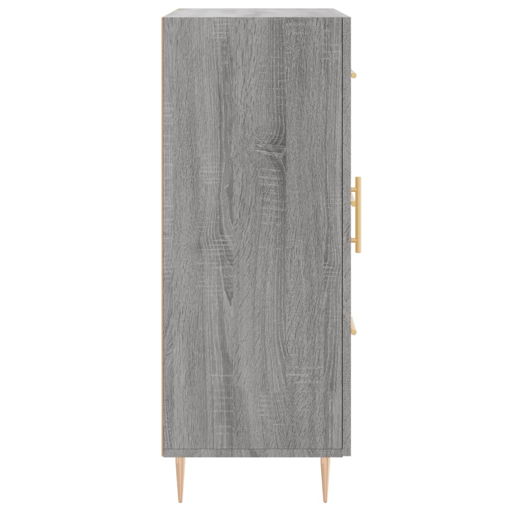 Sideboard Grau Sonoma 69,5x34x90 cm Holzwerkstoff