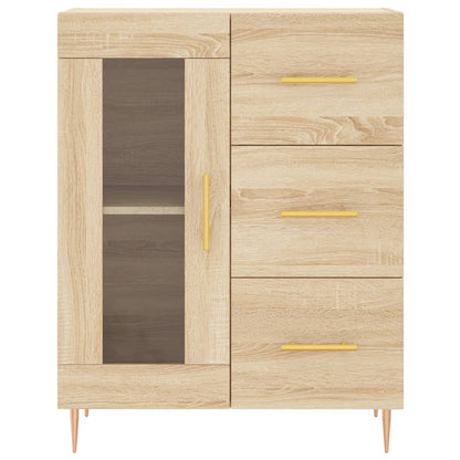 Sideboard Sonoma-Eiche 69,5x34x90 cm Holzwerkstoff