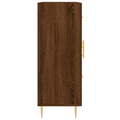 Sideboard Braun Eichen-Optik 69,5x34x90 cm Holzwerkstoff