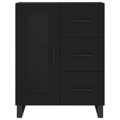 Sideboard Schwarz 69,5x34x90 cm Holzwerkstoff