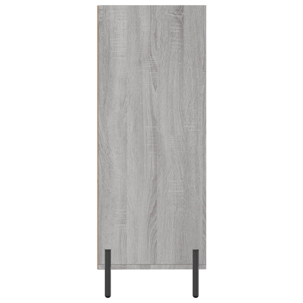 Regalschrank Grau Sonoma 69,5x32,5x90 cm