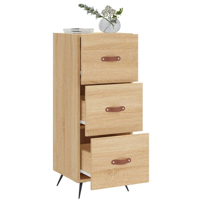 Sideboard Sonoma-Eiche 34,5x34x90 cm Holzwerkstoff