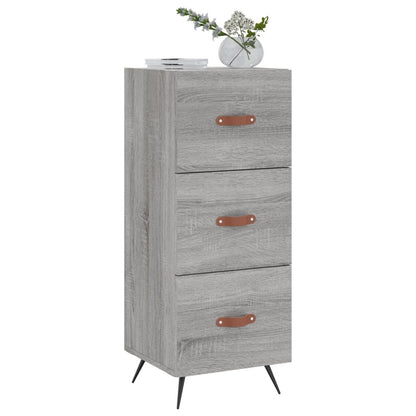 Sideboard Grau Sonoma 34,5x34x90 cm Holzwerkstoff