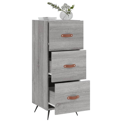 Sideboard Grau Sonoma 34,5x34x90 cm Holzwerkstoff