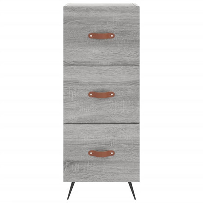 Sideboard Grau Sonoma 34,5x34x90 cm Holzwerkstoff