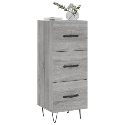 Sideboard Grau Sonoma 34,5x34x90 cm Holzwerkstoff