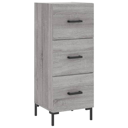 Sideboard Grau Sonoma 34,5x34x90 cm Holzwerkstoff