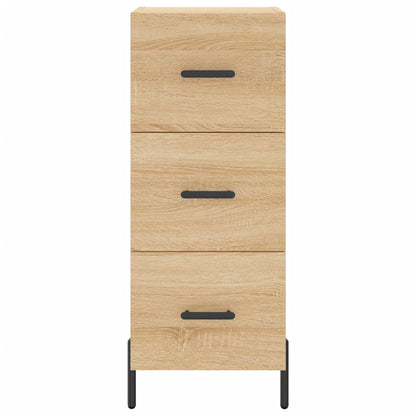 Sideboard Sonoma-Eiche 34,5x34x90 cm Holzwerkstoff